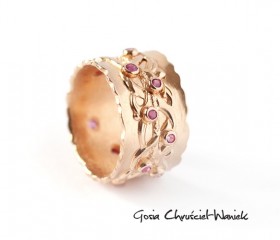 Pink Gold & Rubies