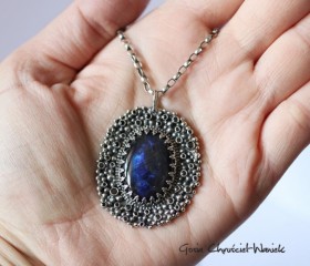 Black Labradorite