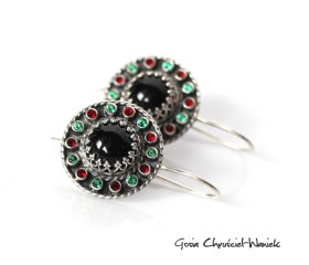 Onyx, Red & Green