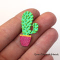Przypinka z kaktusem