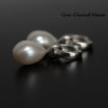 Kobiece kolczyki z perłami
