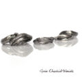 Organiczny srebrny pierścień z kolekcji Unique