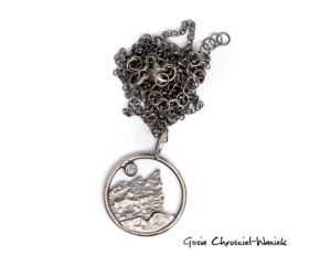 Srebrny naszyjnik z Tatrzańskim Mnichem