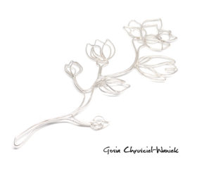 Zakładka do książki z Magnoliami