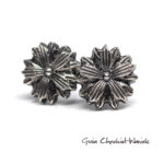 Srebrne kolczyki sztyfty Meadow