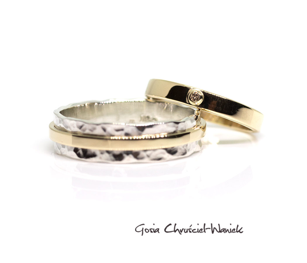Autorskie obrączki ślubne